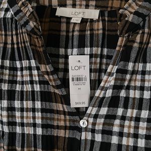Loft blouse - great for year round casual or dressed up - NWT new with tags